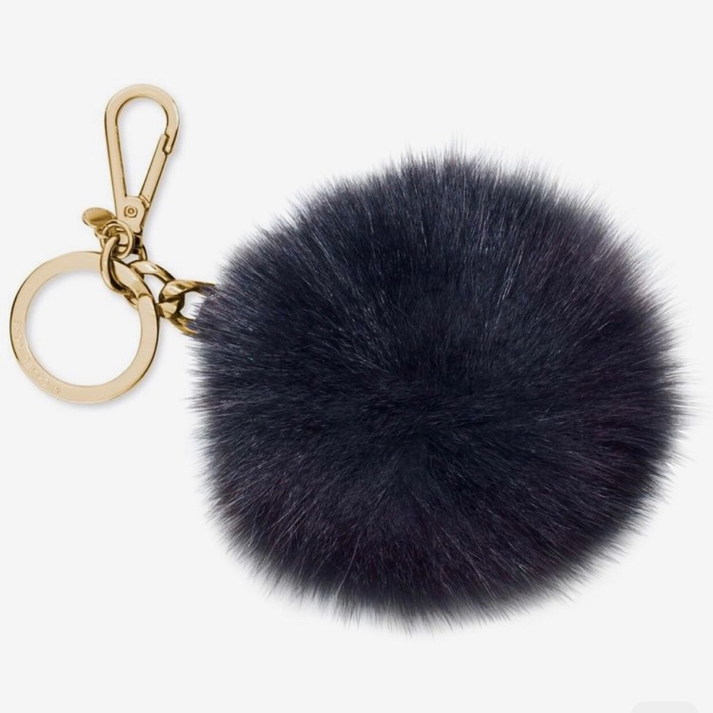 Michael Kors Fur Pom Keychain